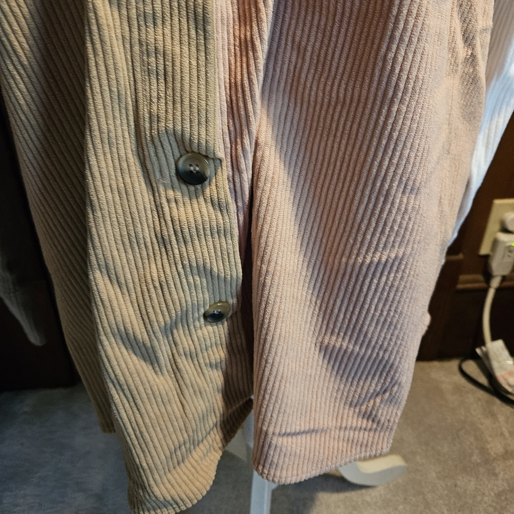 Andree By Unit Colorblock Corduroy Shacket - image 4